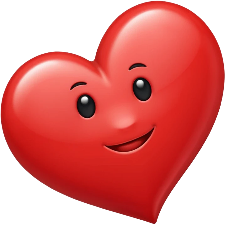  j initial in red heart emoji