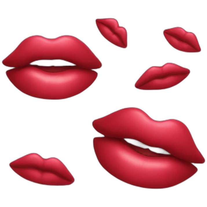 lips kiss emoji
