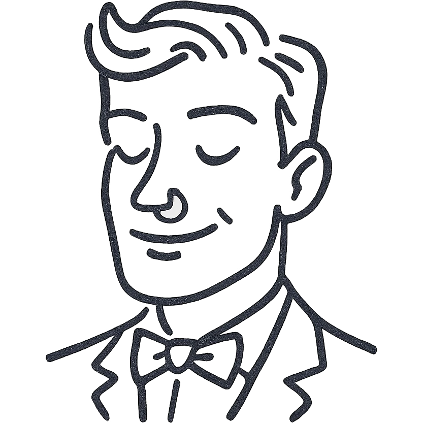 A suave man with a nose treasure emoji