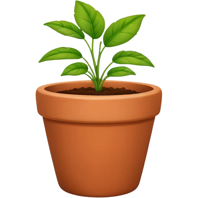flower pot emoji