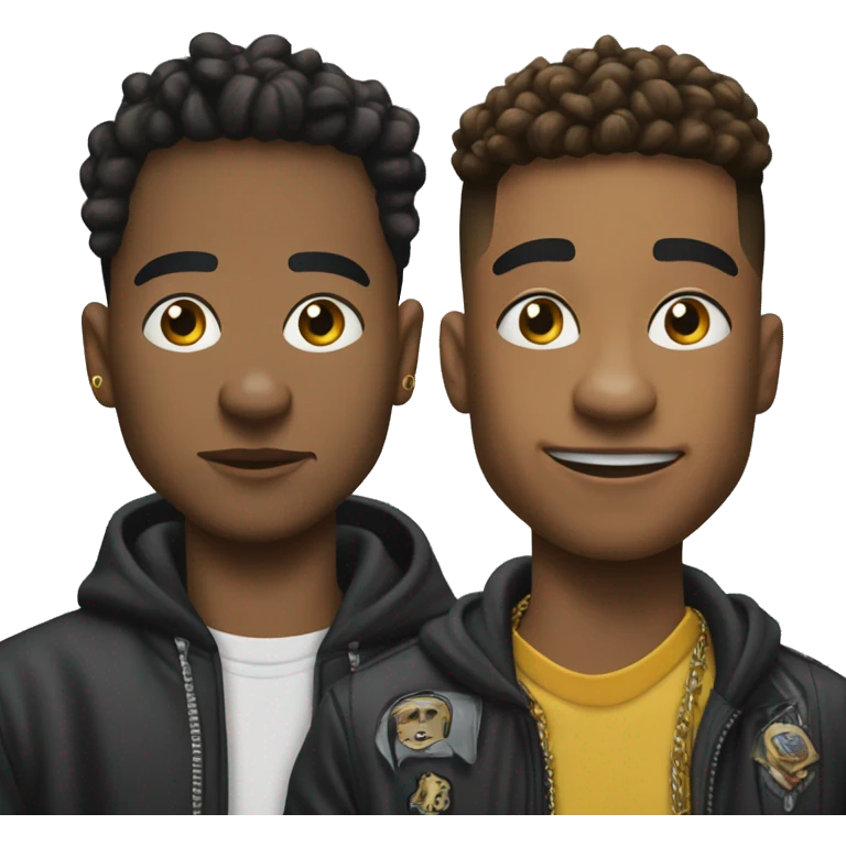 Nle choppa and Breckie hill emoji
