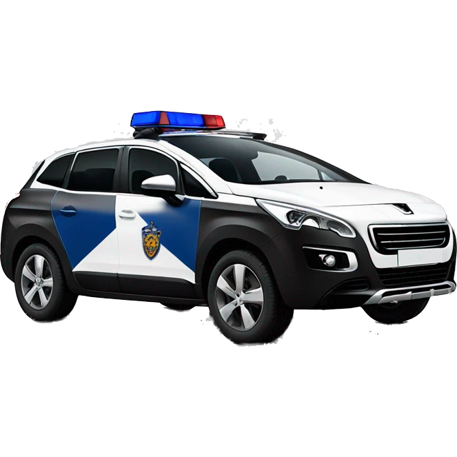 Peugeot 3008 gendarmerie  emoji