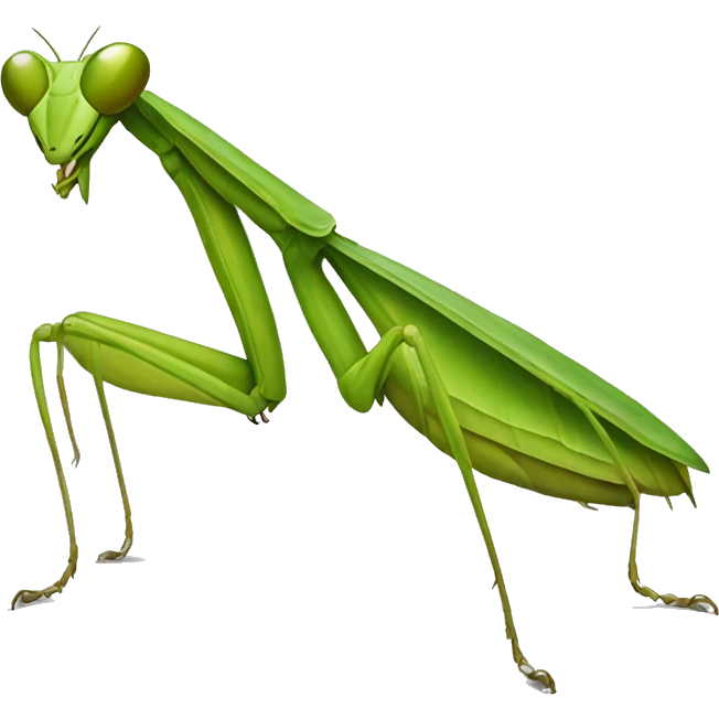 Praying mantis emoji