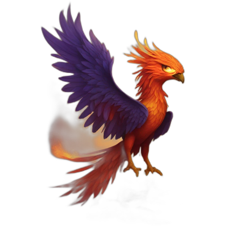 phoenix rising from ashes emoji
