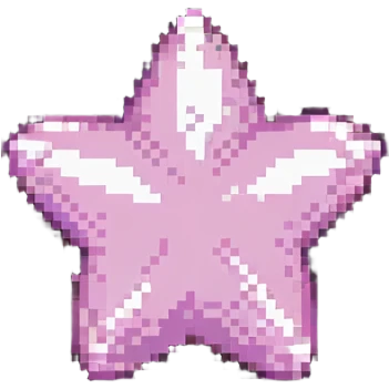 pink cute gothic star emoji