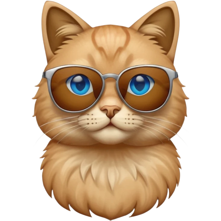 Cat with sun glasses  emoji