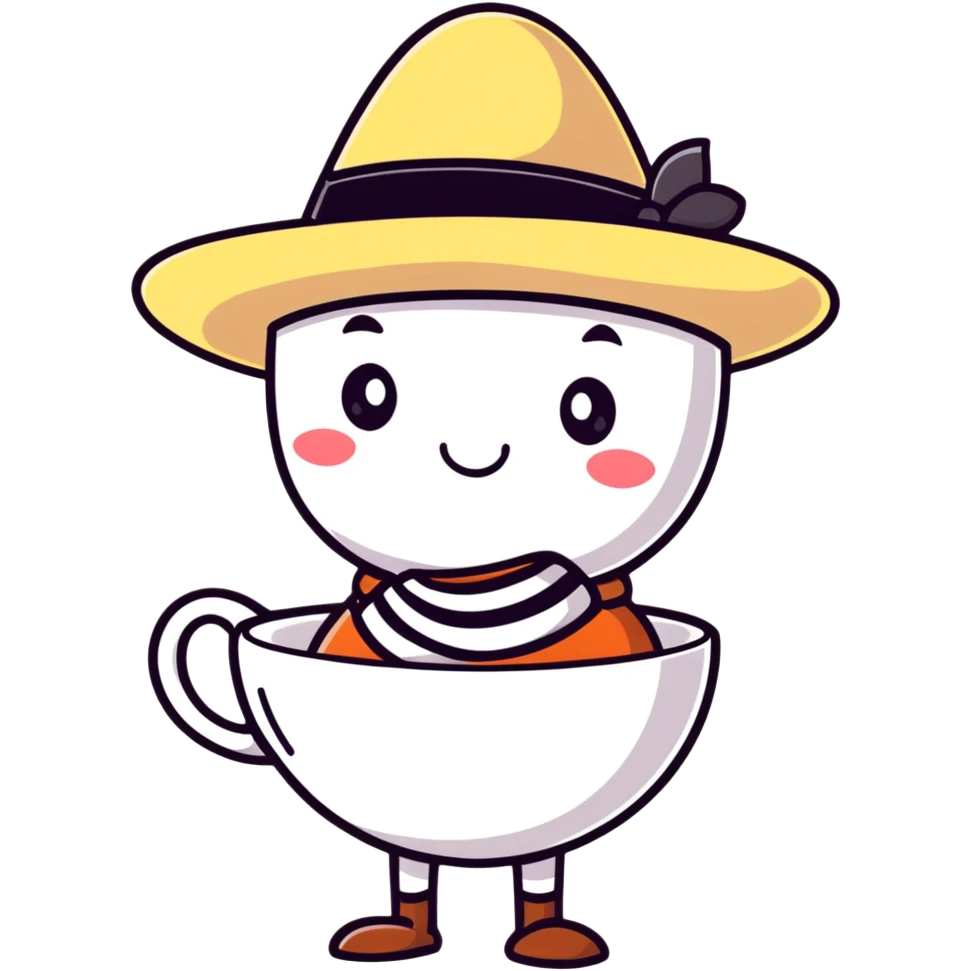 Mad Hatter character from Alice in Wonderland emoji