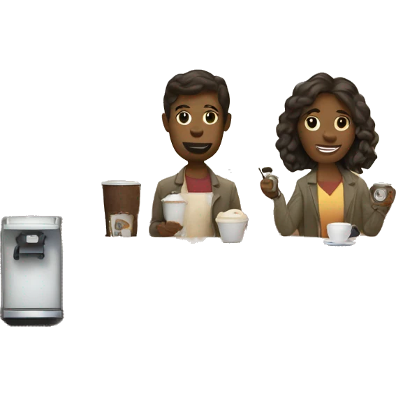 Coffee shop emoji