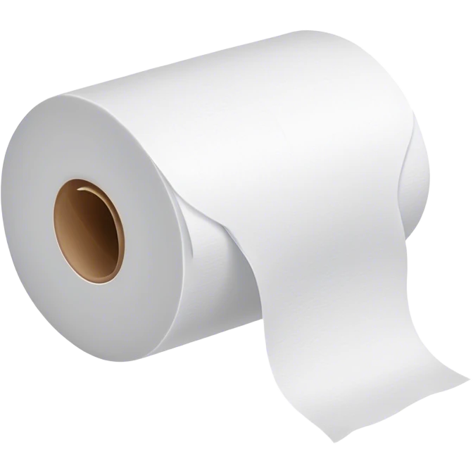 ￼ Used toilet paper emoji