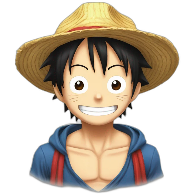 monkey d luffy emoji