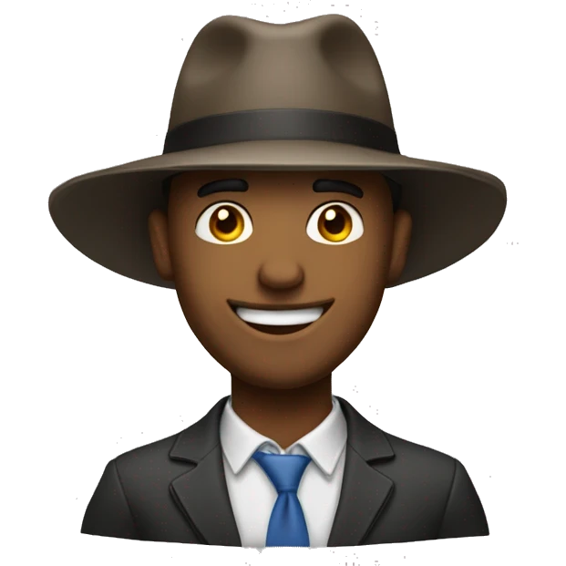 HOMEM CHAPEU JOINHA emoji