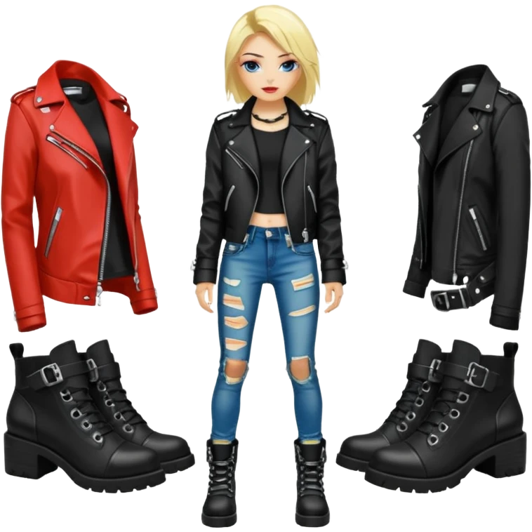 Russian underground fashion emoji