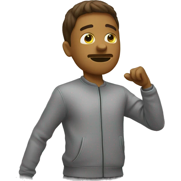 personne qui dab emoji