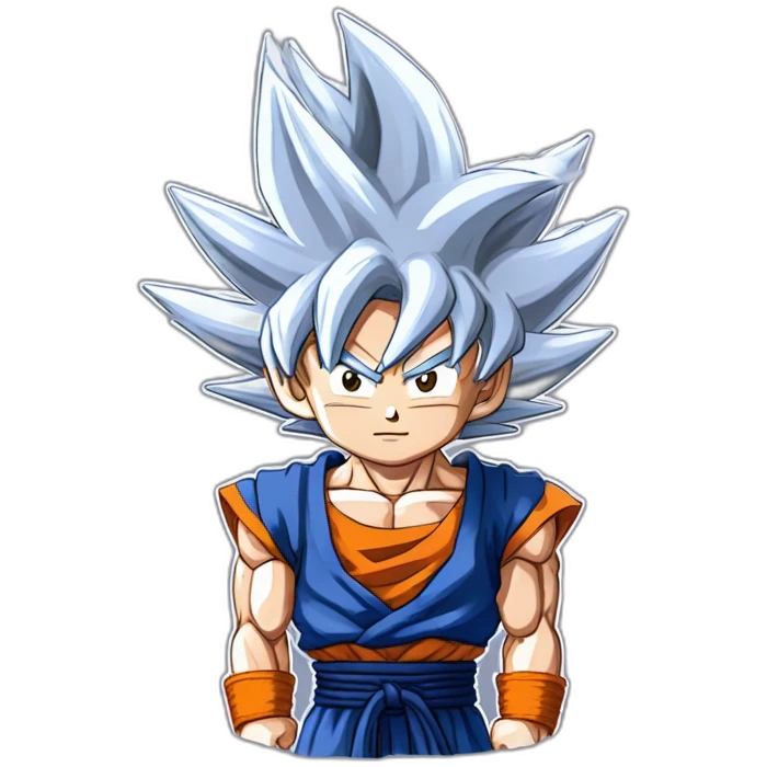 Goku ultra Instinct kamehamega emoji