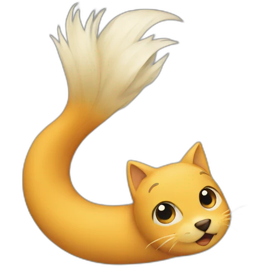 Tail emoji