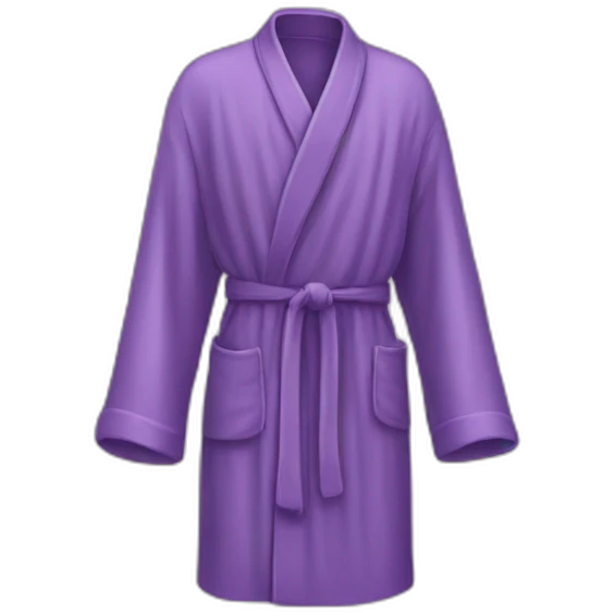 Robe emoji