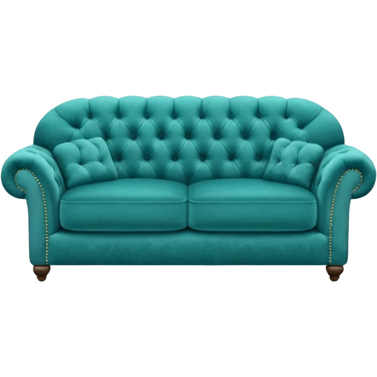 Teal couch emoji