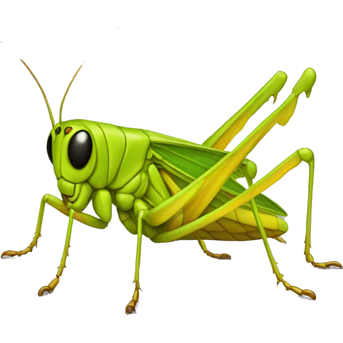 grasshopper yellow emoji
