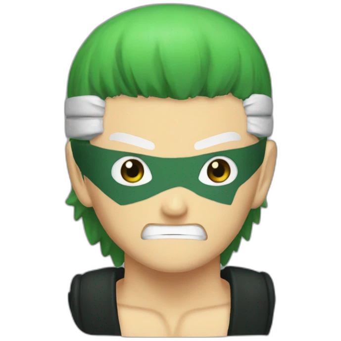 Roronoa zoro emoji