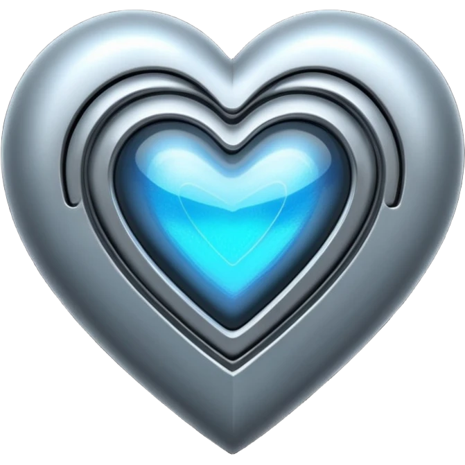 spaceship heart emoji