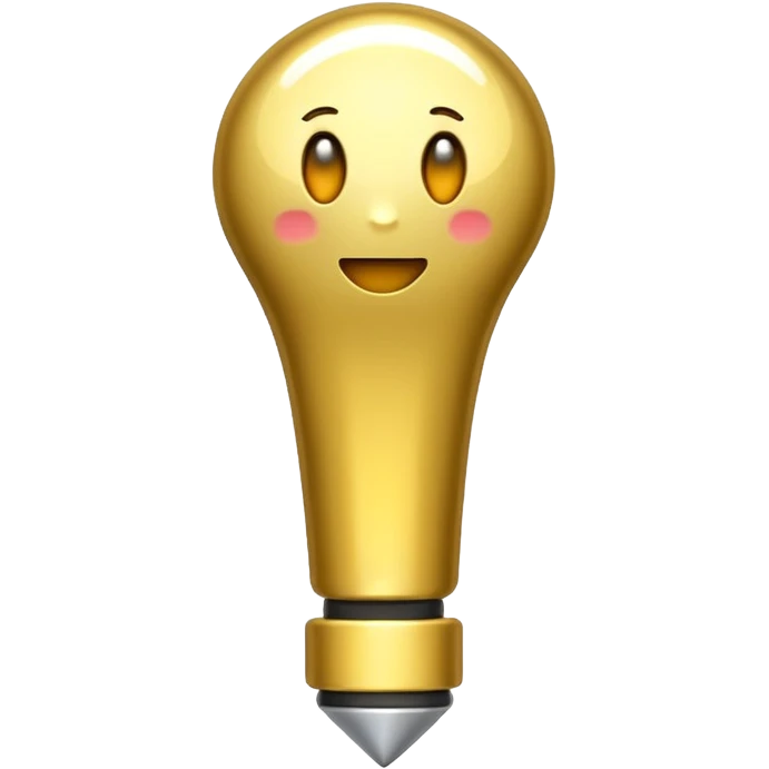 golden shining exclamation mark emoji