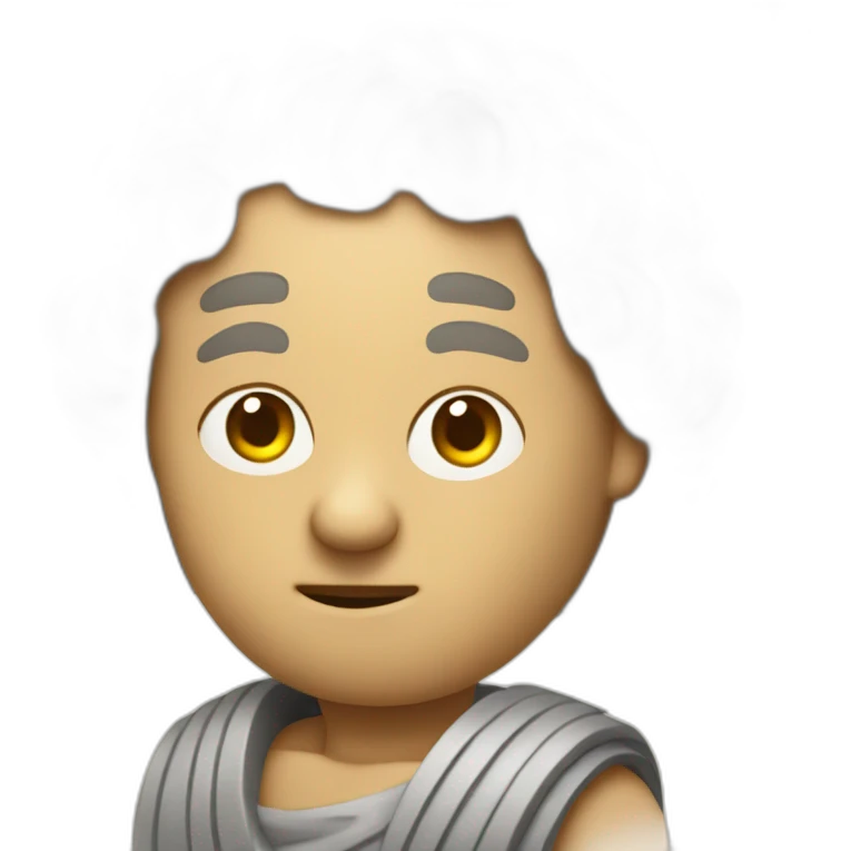 stoic philospher thumbs up emoji