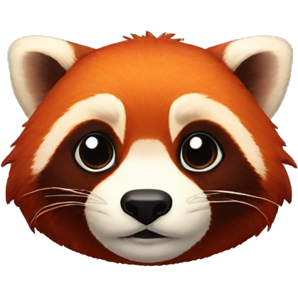 red panda lost emoji