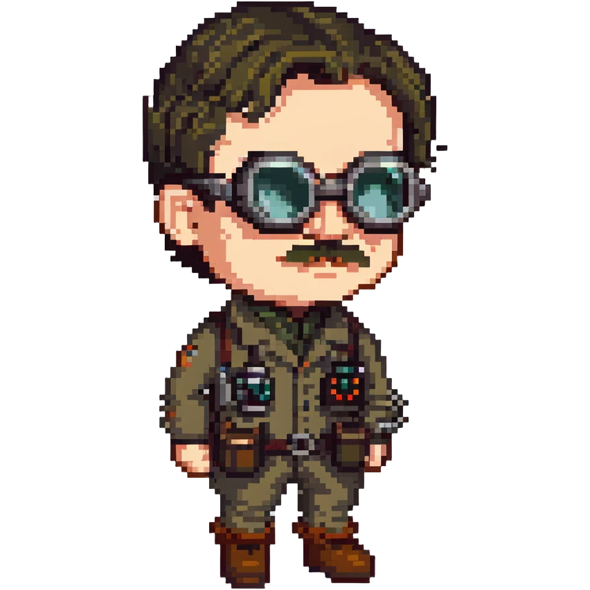 Edward Richtofen Nazi zombie scientist with goggles emoji