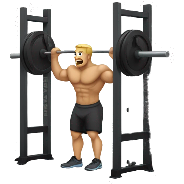 Squat rack emoji
