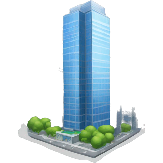 skyscraper, office, logo Google emoji