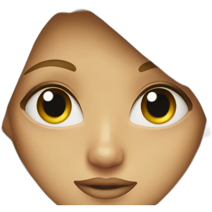 blonde sland eyes emoji