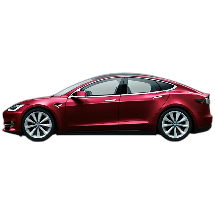 Tesla car emoji