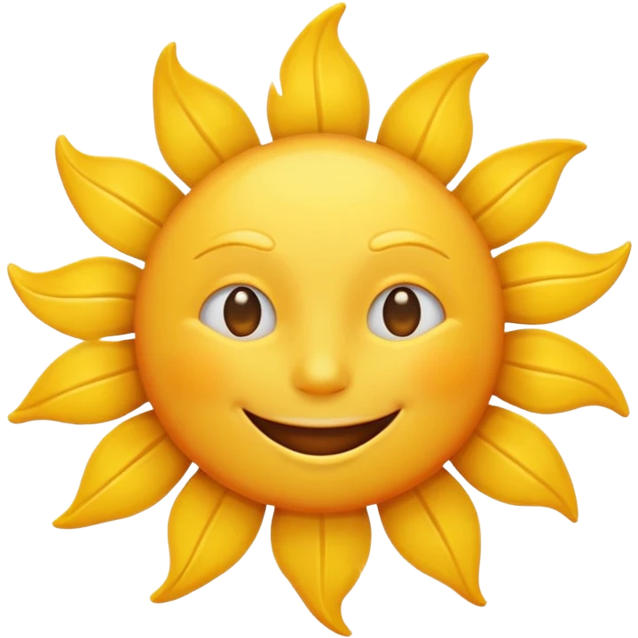 animated sun emoji