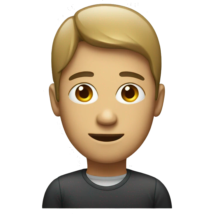 iPhone with person emoji