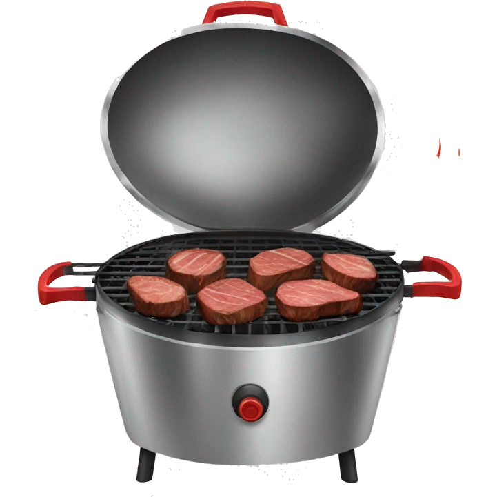 Bbq with steaks emoji