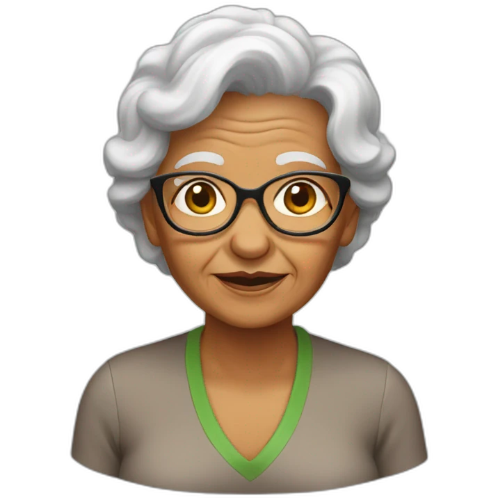 grandma emoji