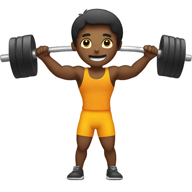 person lifting weight emoji