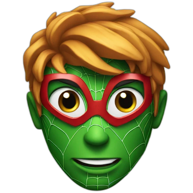 Green Spider-Man emoji