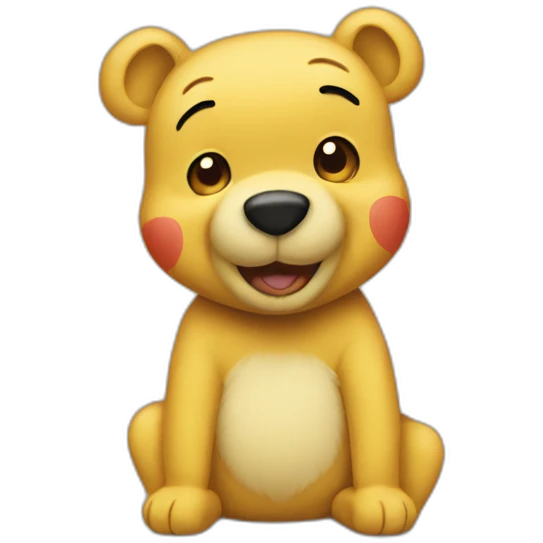 pooh emoji