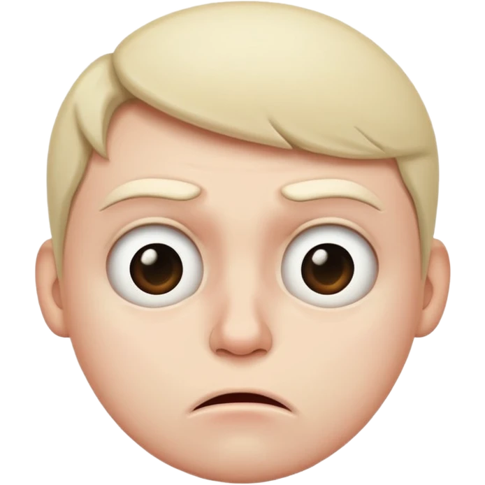 disgusted face emoji