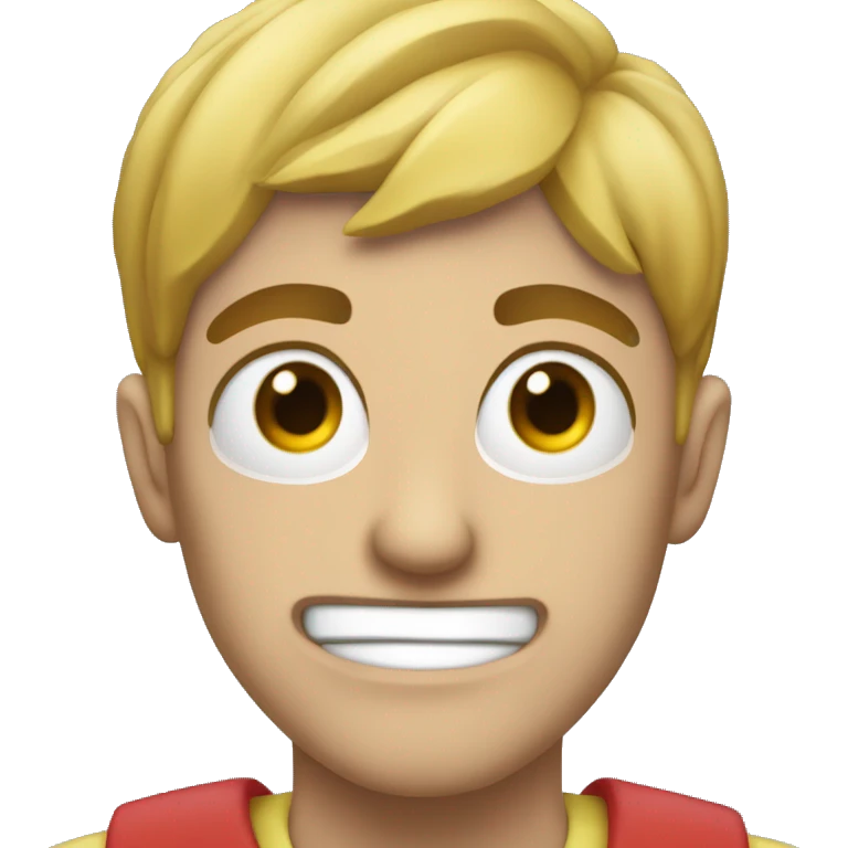 Persona con cara de asco mirando mal a otra persona emoji