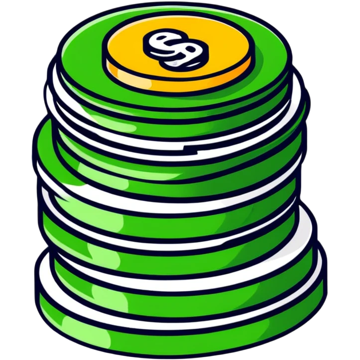 stack of coins emoji