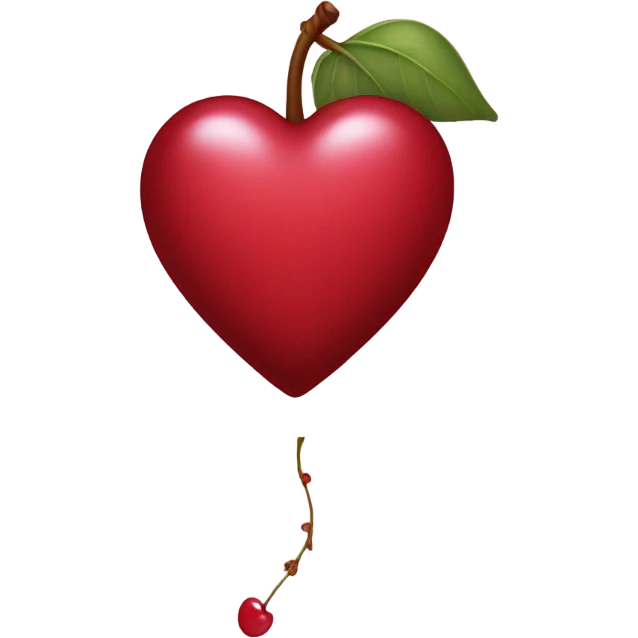 cherry heart emoji