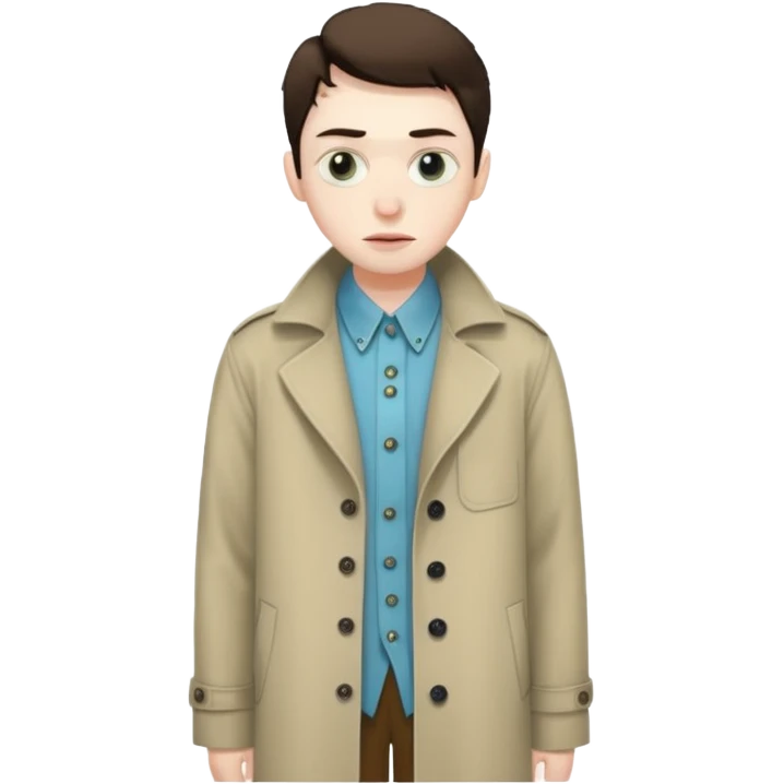 Make a weird ass stranger  emoji