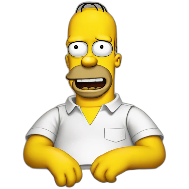 Homer simpson emoji