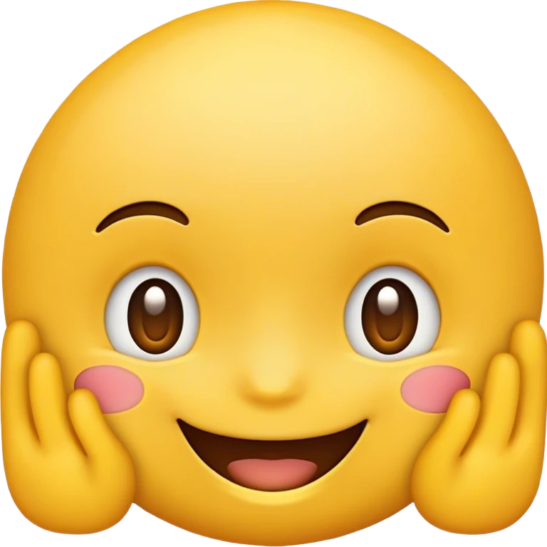 cutesy emoji face  emoji