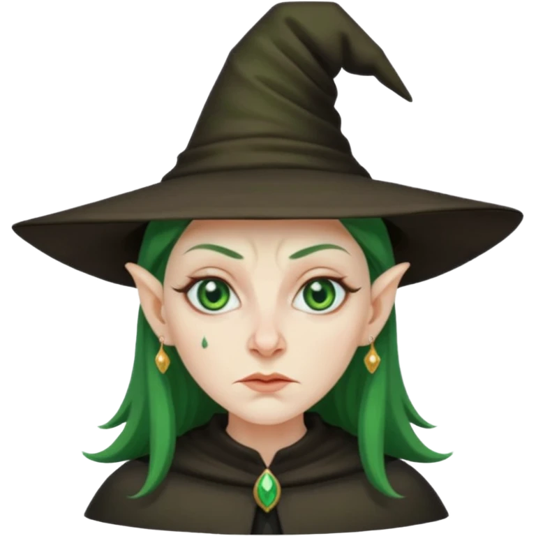 Una bruja fea  emoji