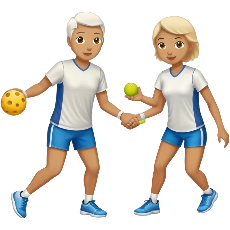 Pickleball game emoji