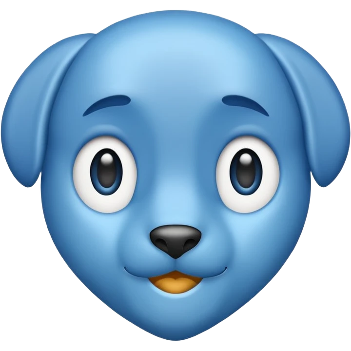 BLUE TICK white background  emoji
