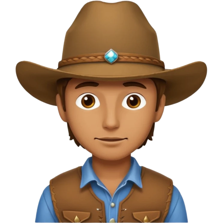 covboy with horse man  emoji